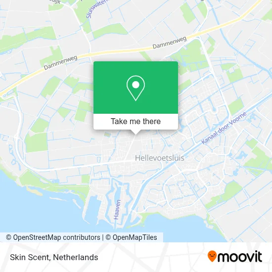 Skin Scent map