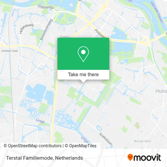 Terstal Familiemode map