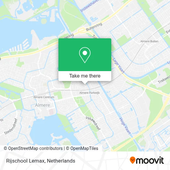 Rijschool Lemax map