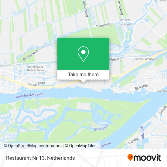 Restaurant Nr 13 map