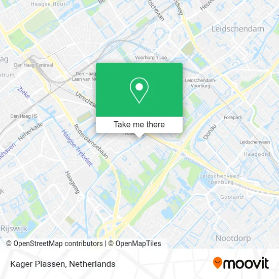 Kager Plassen map