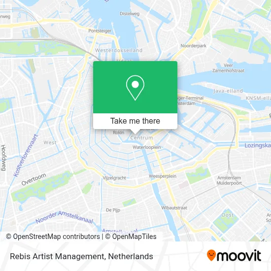 Rebis Artist Management map