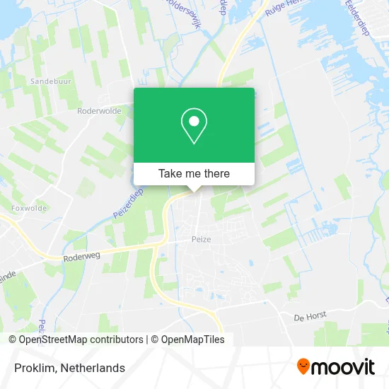 Proklim map
