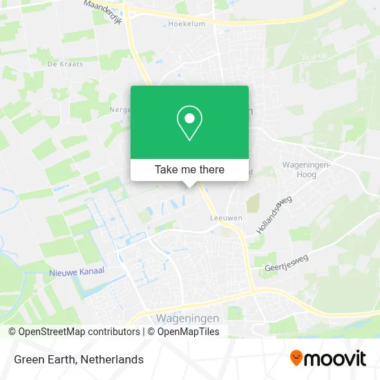 Green Earth map