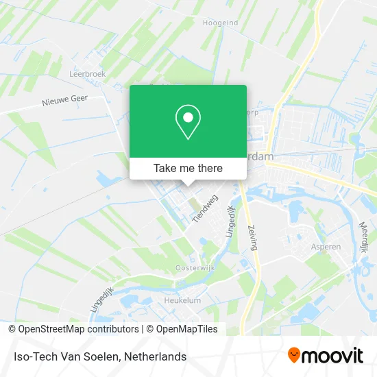 Iso-Tech Van Soelen map