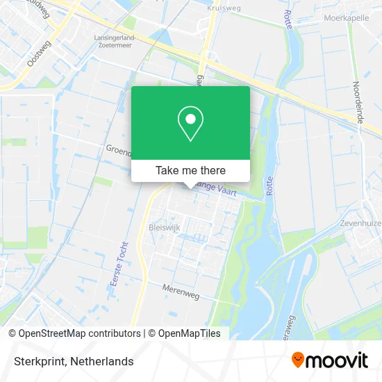 Sterkprint map