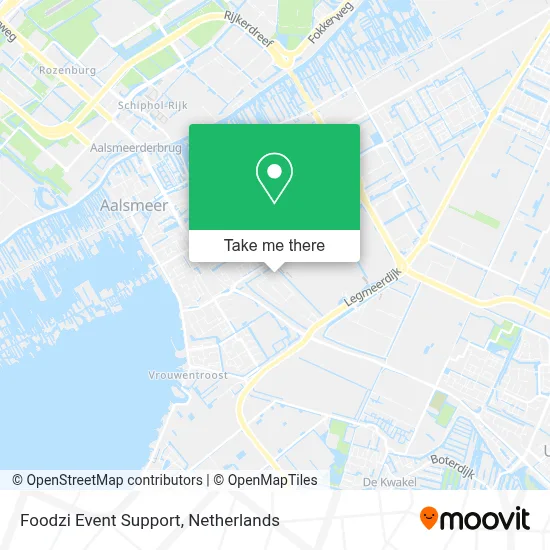 Foodzi Event Support map