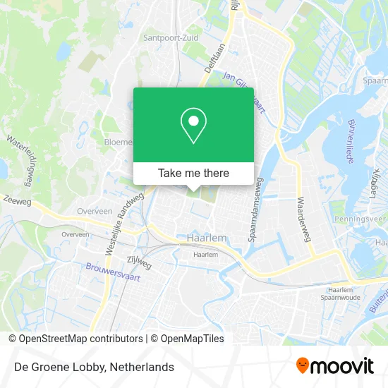 De Groene Lobby map