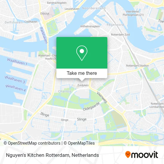Nguyen's Kitchen Rotterdam map