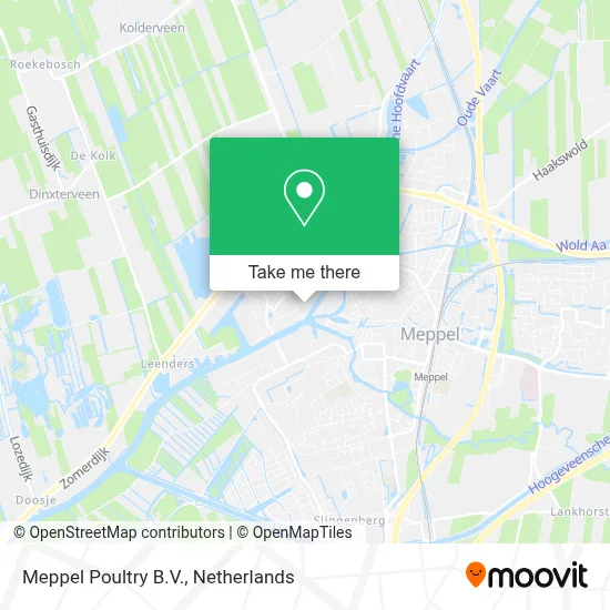 Meppel Poultry B.V. map