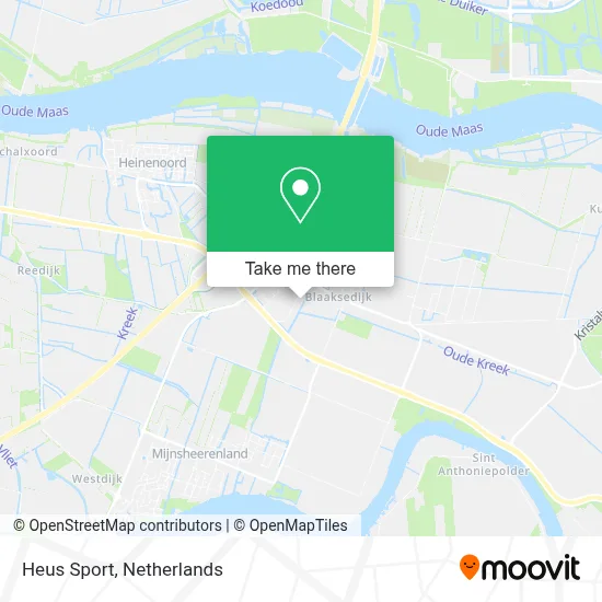 Heus Sport map