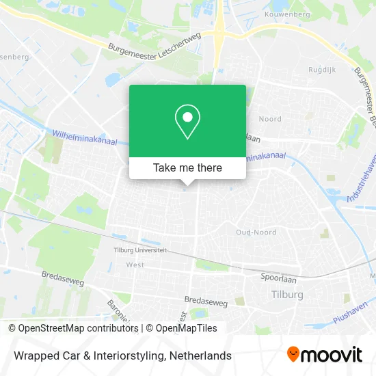 Wrapped Car & Interiorstyling map