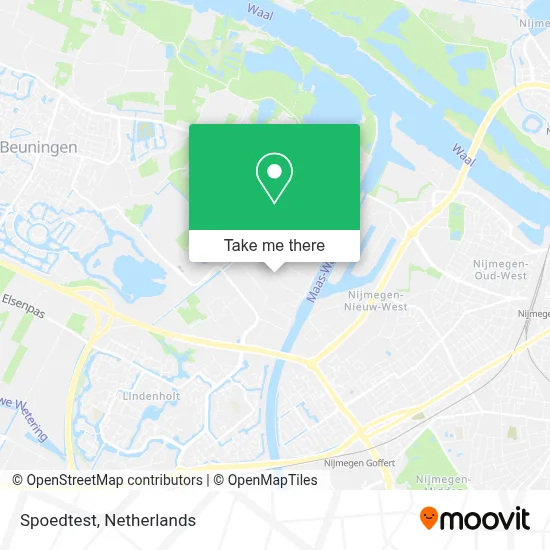 Spoedtest map