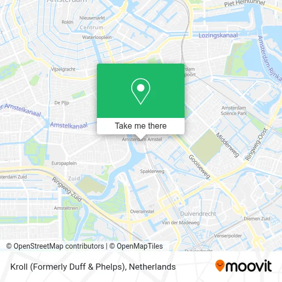 Kroll (Formerly Duff & Phelps) map