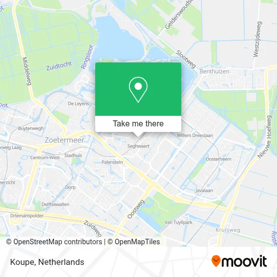Koupe map
