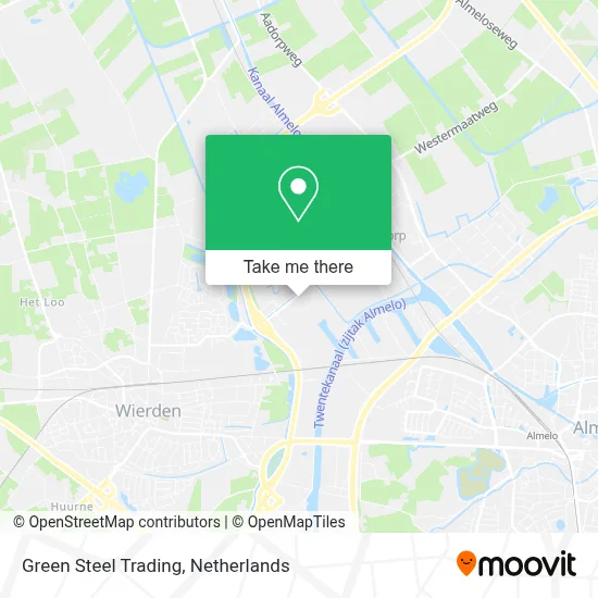 Green Steel Trading map