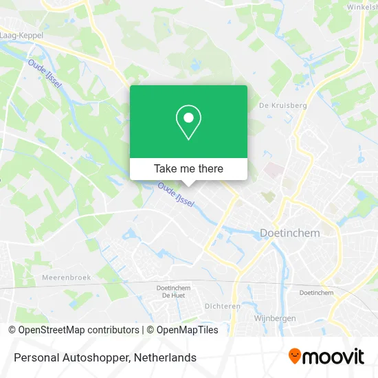 Personal Autoshopper map