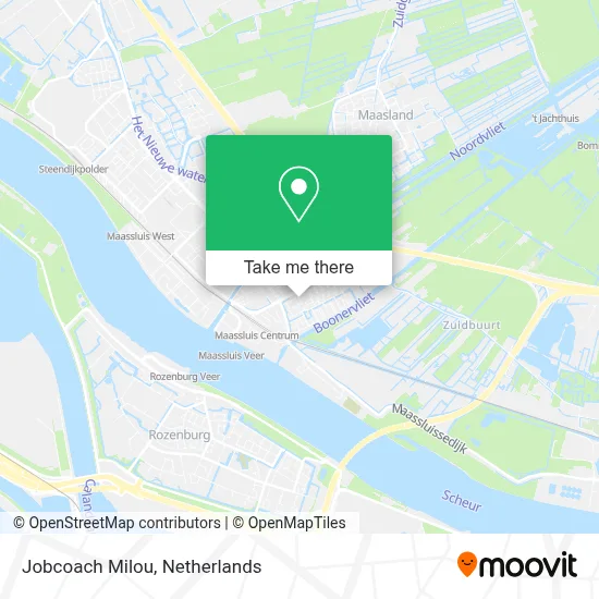 Jobcoach Milou map