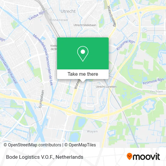 Bode Logistics V.O.F. Karte