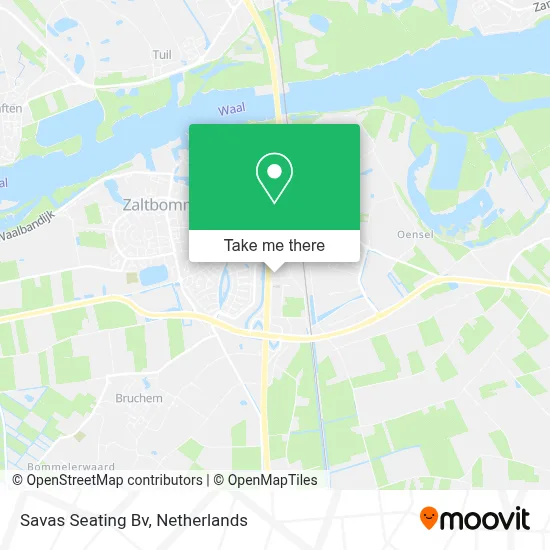 Savas Seating Bv map