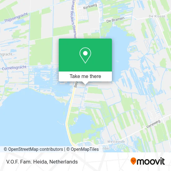 V.O.F. Fam. Heida map