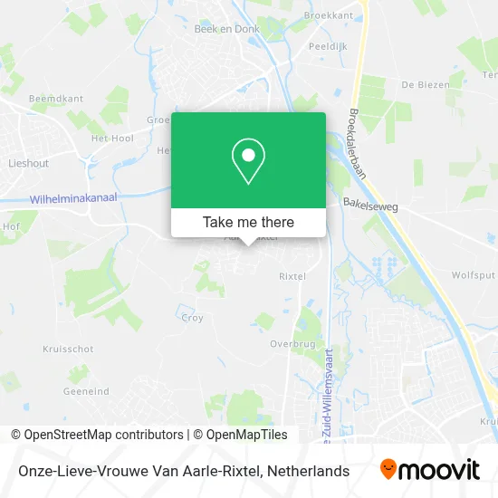 Onze-Lieve-Vrouwe Van Aarle-Rixtel map