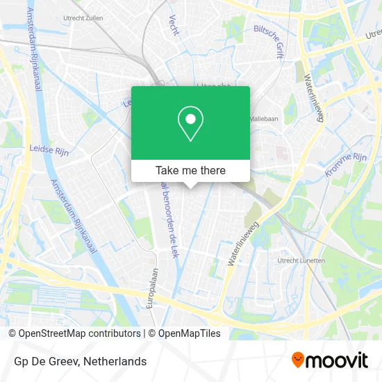Gp De Greev map
