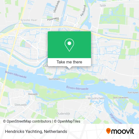 Hendricks Yachting map