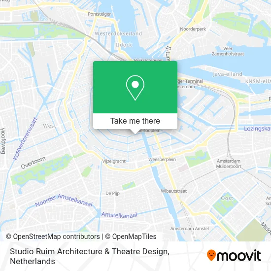 Studio Ruim Architecture & Theatre Design map