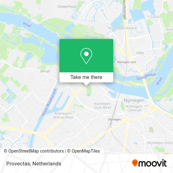 Provectas map
