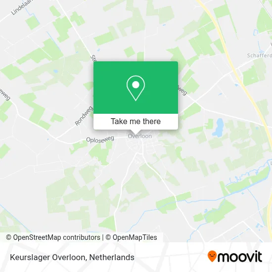 Keurslager Overloon map