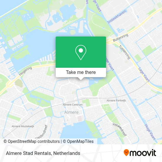Almere Stad Rentals map