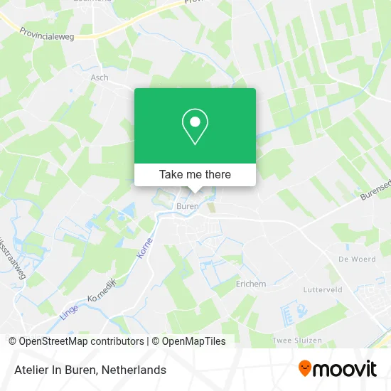 Atelier In Buren map