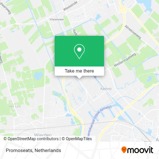 Promoseats map
