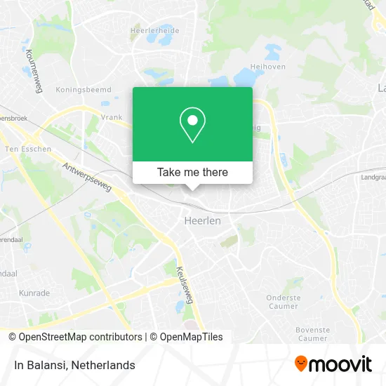 In Balansi map