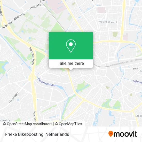 Frieke Bikeboosting map