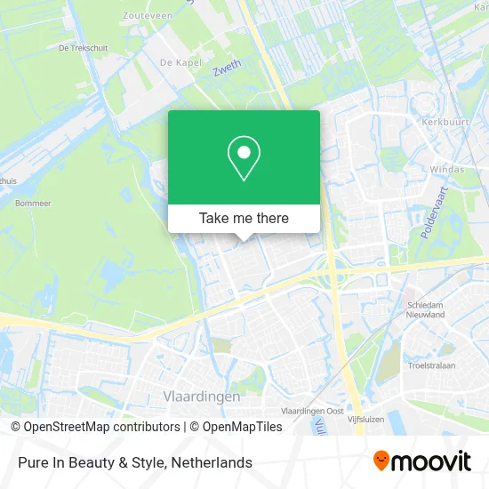 Pure In Beauty & Style map