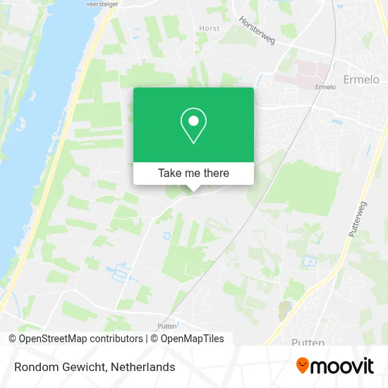 Rondom Gewicht map