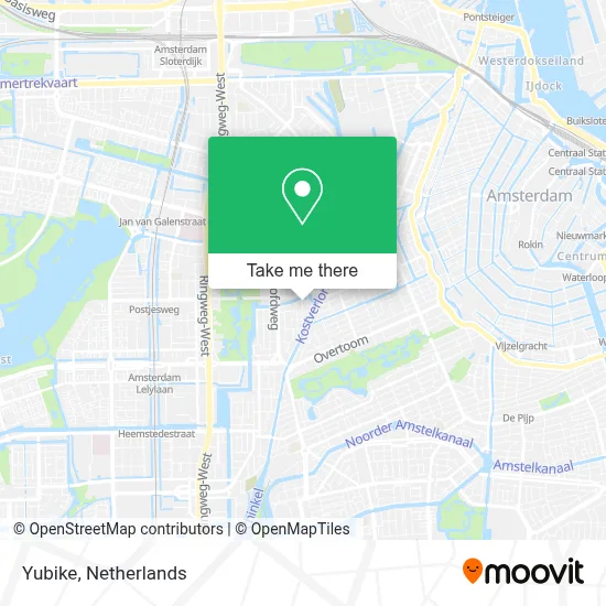 Yubike map