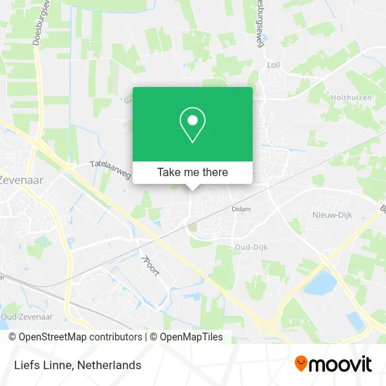 Liefs Linne map