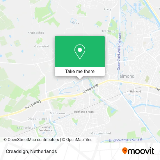 Creadsign map