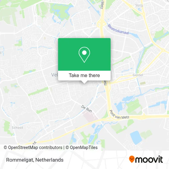 Rommelgat map