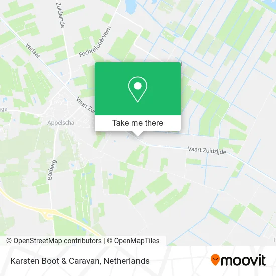 Karsten Boot & Caravan map