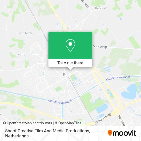 Shoot Creative Film And Media Productions map