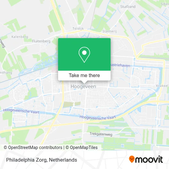 Philadelphia Zorg map