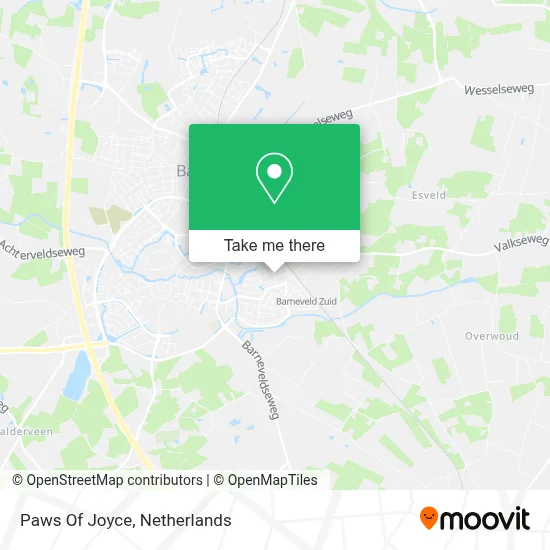 Paws Of Joyce map