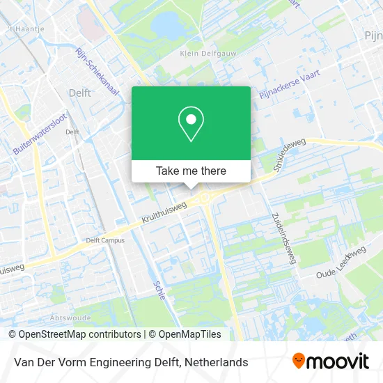Van Der Vorm Engineering Delft map