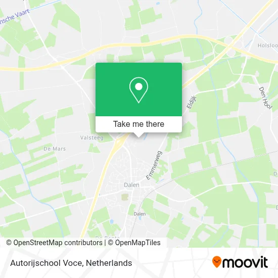 Autorijschool Voce map