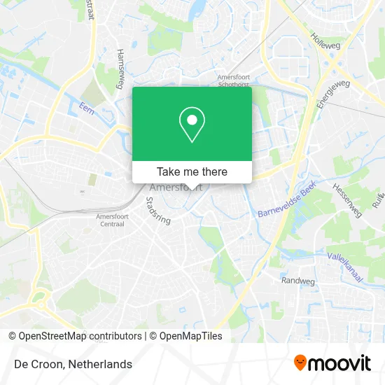 De Croon map