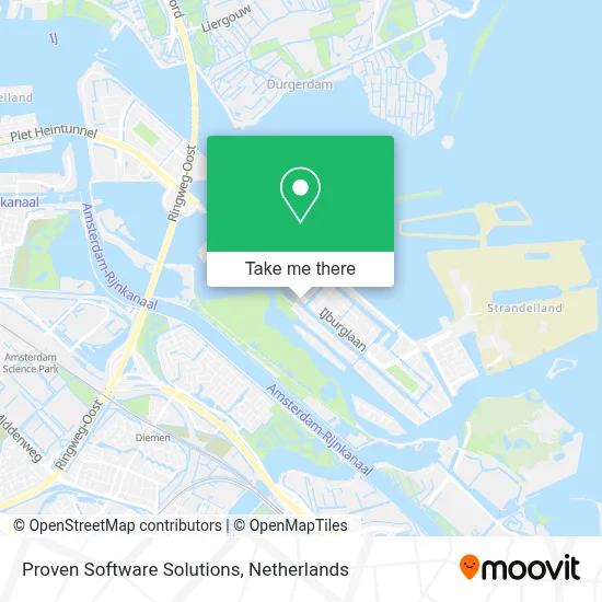 Proven Software Solutions map